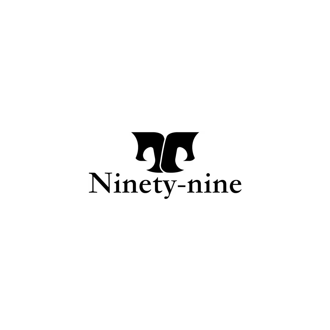 Ninevation合同会社が手がけるファッションブランド「ninety-nine」のロゴ